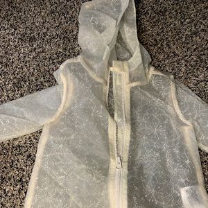 Old navy raincoat